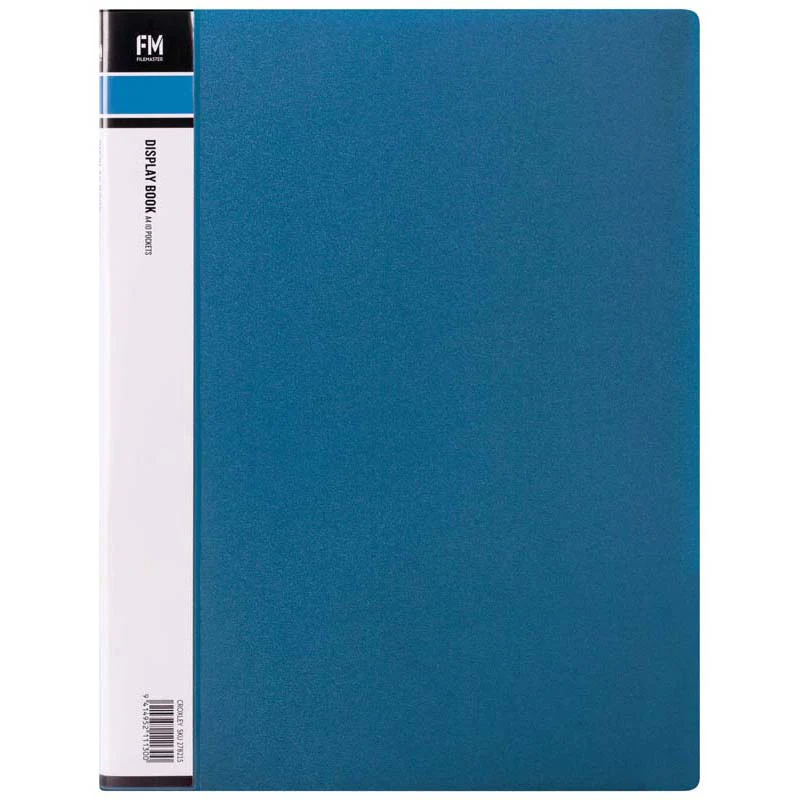 FM Display Book Size A4 10 Pocket Polypropylene - Nail Gallerys