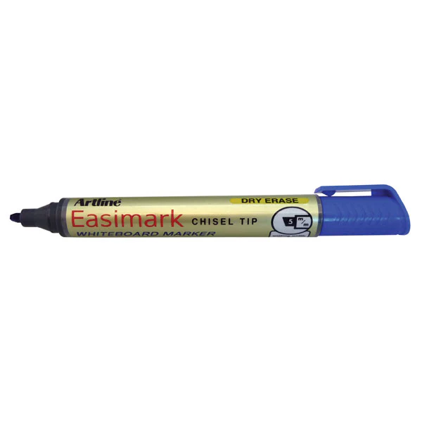 Artline 159 Easimark Whiteboard Marker 5mm Chisel Nib Pack Of 12 - Nail Gallerys