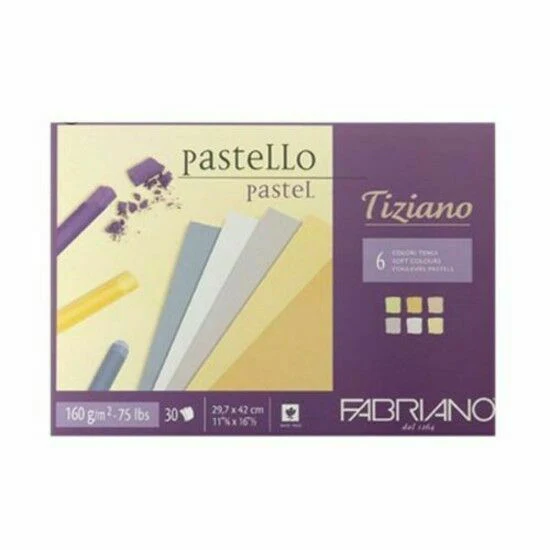 Fabriano Tiziano 160gsm A4 Pads - Nail Gallerys
