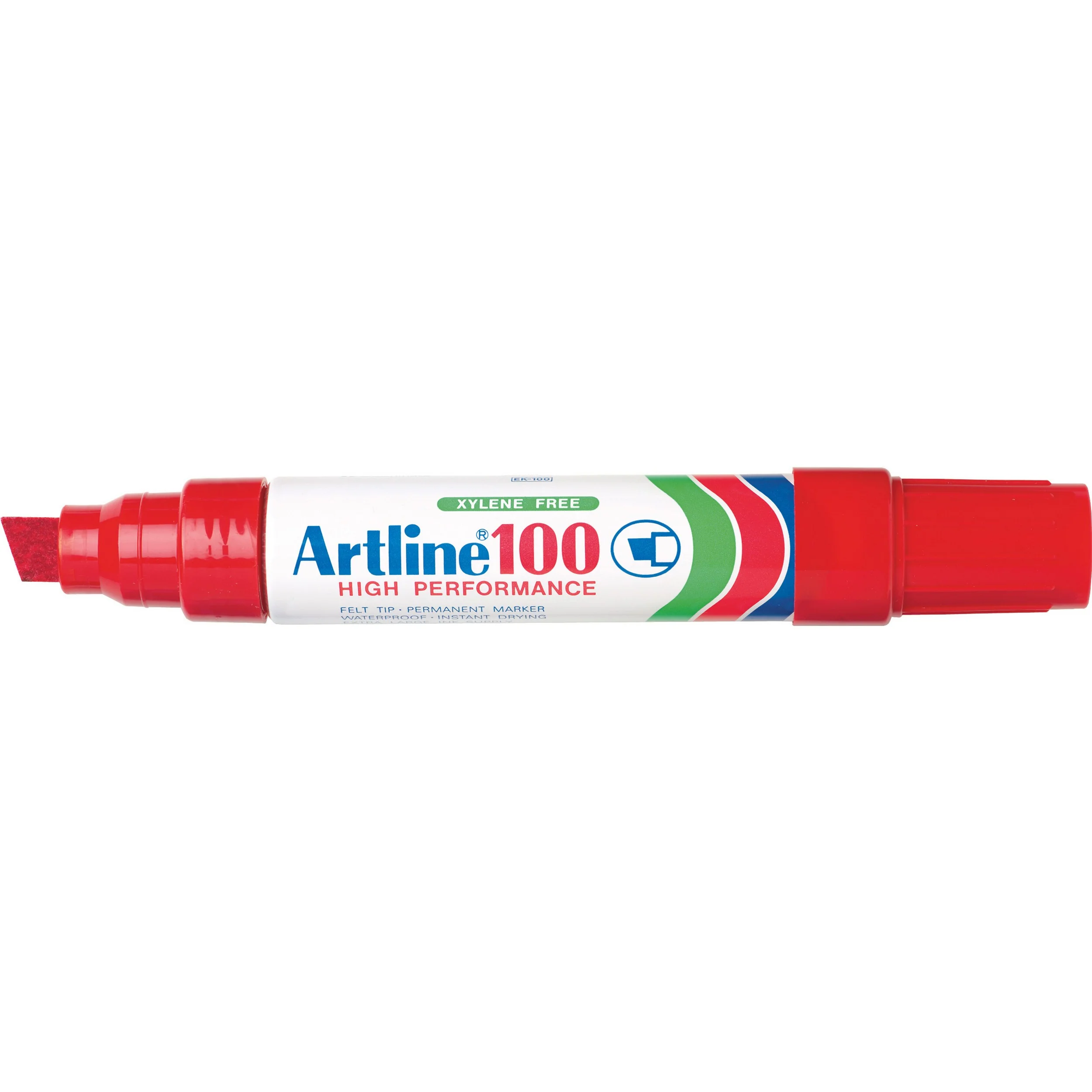 Artline 100 Permanent Marker 7.5-12mm Chisel Nib Pack Of 6 - Nail Gallerys