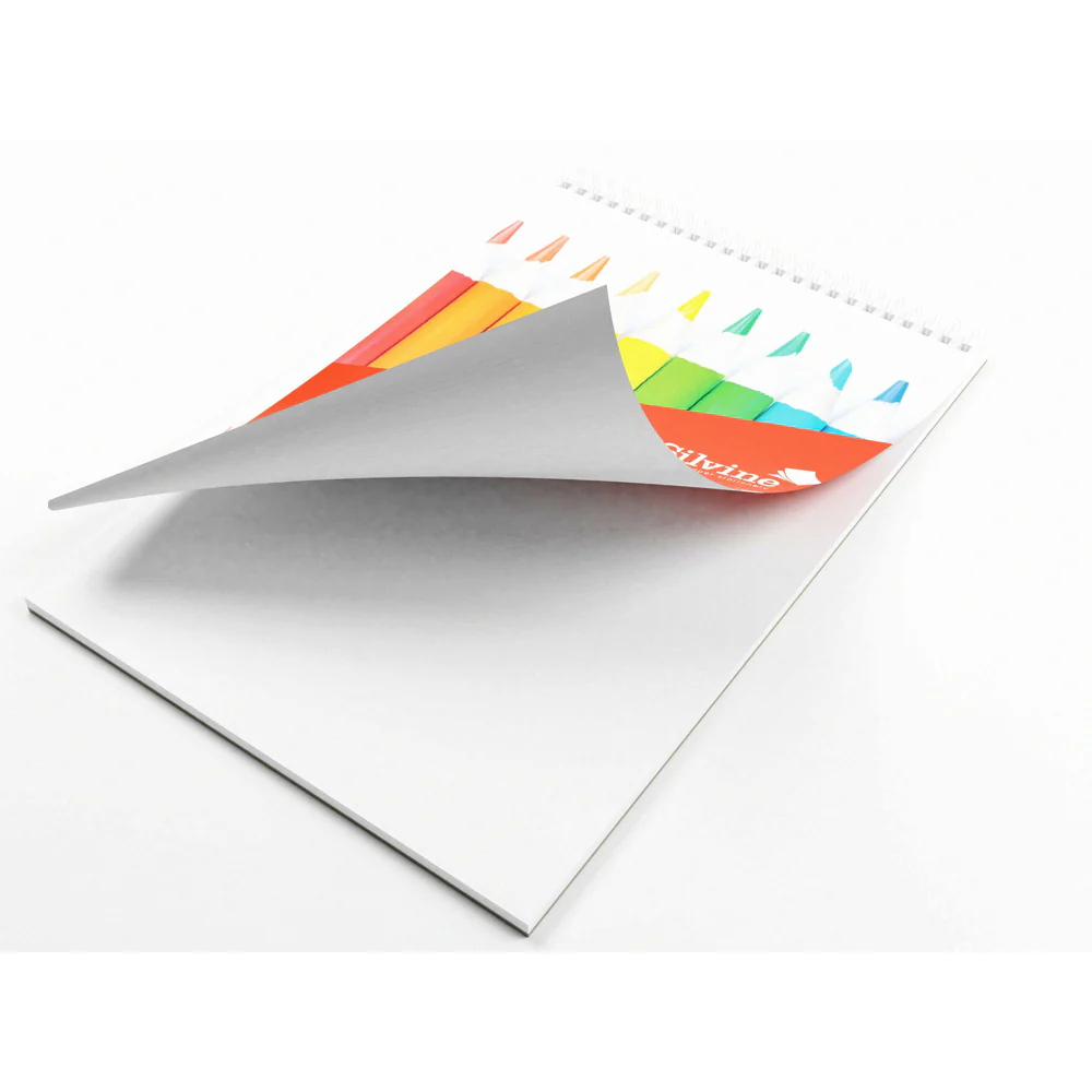 Silvine Twin Wire 130gsm 30 Sheets Sketch Pads - Nail Gallerys