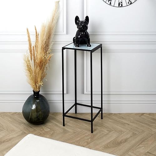 Toilinux.com Sellette Felicity Effet marbre - Blanc et Noir - Nail Gallerys