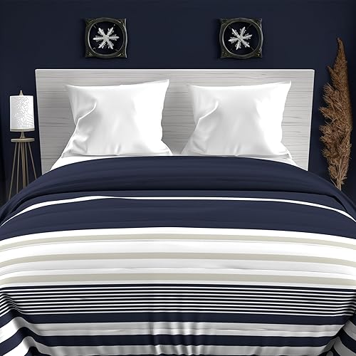 Couette imprimée 240x220 cm Marin Bleu, par Soleil d'ocre - Nail Gallerys