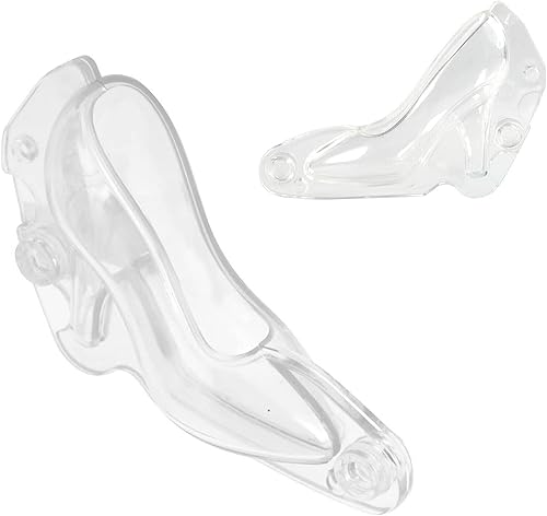 Moule à Chocolat 3D pour Chaussures à Talons Hauts, avec 3 Clips Moule à Chocolat Bricolage pour la Cuisson au Chocolat de Confiserie - Nail Gallerys