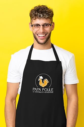 Kiribou Tablier De Cuisine Papa Poule, Le Véritable et Authentique – Un Cadeau Pour Tous les Papas Cuistos - Nail Gallerys