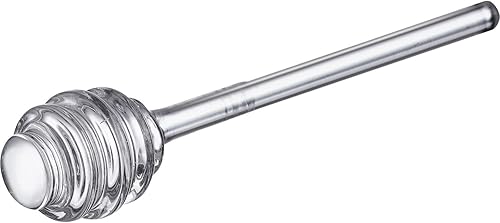 Westmark Verre à miel, verre borosilicate de haute qualité, avec couvercle et cuillère à miel, capacité : env. 400 ml, verre, Melli, transparent, 65142260 - Nail Gallerys