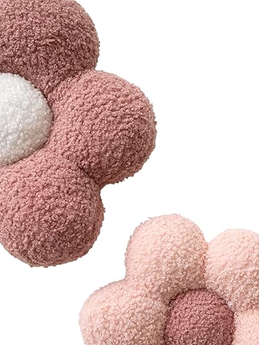 VERTBAUDET Lot de 3 Fleurs Bouclette Rose imprimé TU - Nail Gallerys