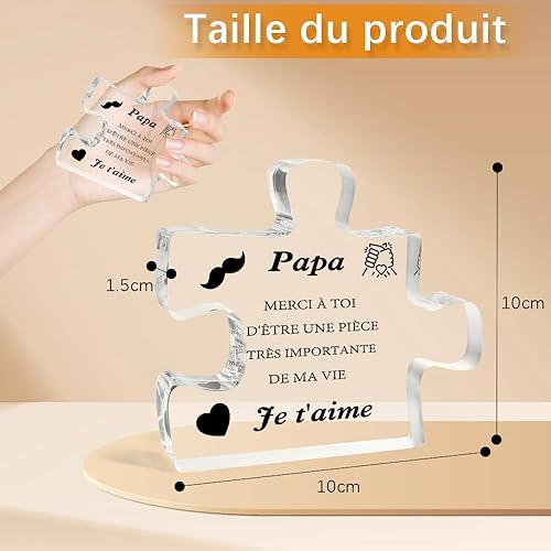 QWZify Cadeau Papa Cadeau Papa Noel Cadeau Pere Cadeau Papa Anniversaire Idee Cadeau Papa Fete Des Peres Original Acryliques Cadeau Fête Des Pères Cadeau Pour Papa Cadeau Fete Des Pere Cadeaux Papa - Nail Gallerys