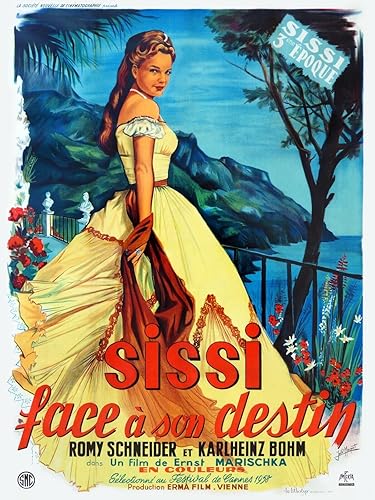 Poster SISSI FACE À SON DESTIN Affiche film, Vintage, Déco murale (40X60) HQ (sans cadre) - Nail Gallerys