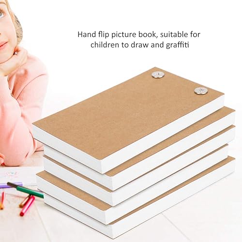 5 Pcs Flip Book, Livres Peints Vis Set Enfants Kit Main Séparée Flipbook Outils De Peinture - Nail Gallerys