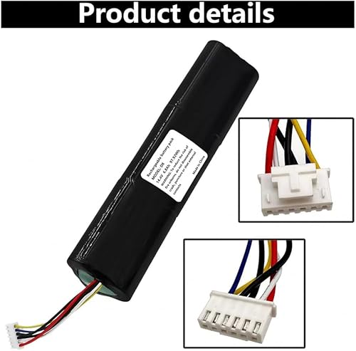 Batterie de Rechange 6800 mAh Compatible avec Les aspirateurs Robots Neato D8, D9 et D10 (références : 205-0023, 205-0022, 945-0381, 945-0382, 945-0376, 205-0026, 205-0021), 1 pièce - Nail Gallerys