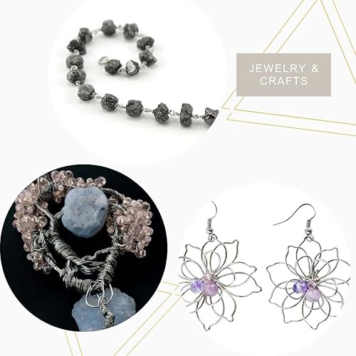 Artistic Wire Beadalon - Acier Inoxydable - Calibre 24-18 m - Nail Gallerys