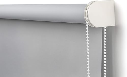 Easydeco - Store enrouleur occultant gris 175 x 190 cm - Nail Gallerys