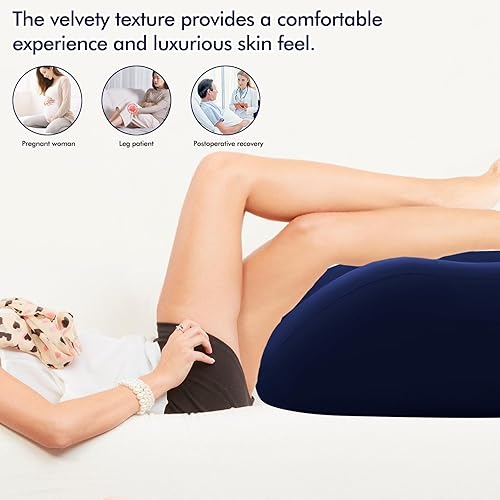 WIYETY Ensemble de coussins gonflables, coussin de surélévation des jambes, coussin cale gonflable avec masque pour les yeux et bouchons d'oreilles, coussin de soutien pour les jambes pour améliorer - Nail Gallerys