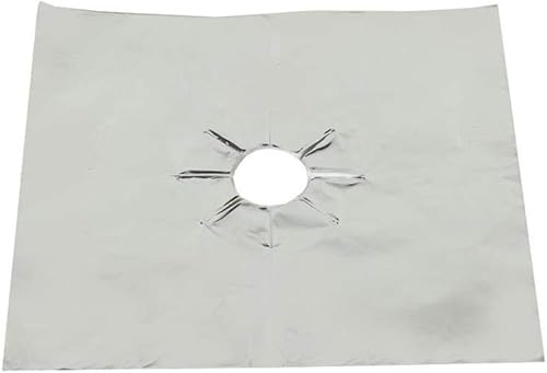 Rayen 6321 Protection gaziniere, Aluminium, Argent, 26x26x1 cm - Nail Gallerys