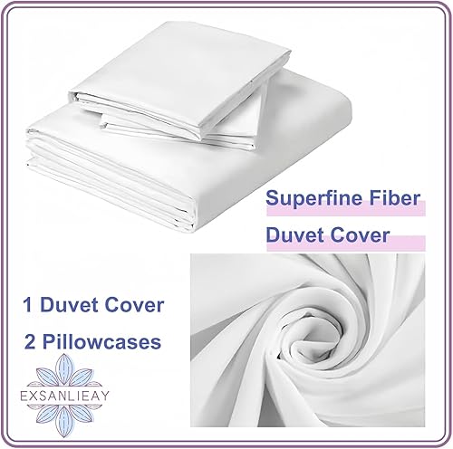 EXSANLIEAY Housse de Couette 240x260 Bleu 3D lmprimé en Parure de Lit Adulte Fille Garçon en Microfibre avec Fermeture Éclair, 2 Taie d'oreiller 65x65 cm Moderne Motif Linge de Lit - Nail Gallerys