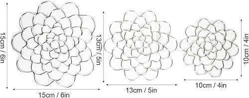 Grille florale pour vase | Grille de fleurs réutilisable 3 pièces pour Vases | Porte-bouquet d’arrangement floral | Support de tige torsadée pour arrangeur de fleurs, pour fournitures d'arrangements - Nail Gallerys