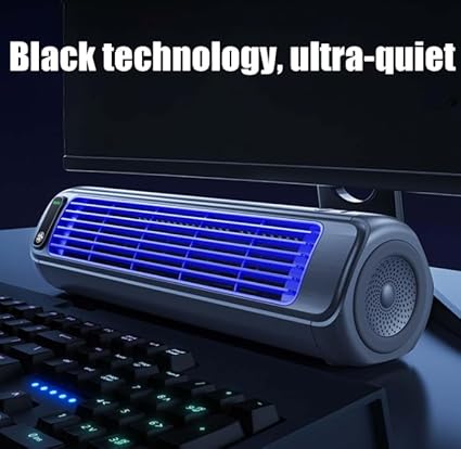 Briza Ac,Air Conditionné Portable,Climatiseur Portable,Silencieux Et 3 Vitesses,Rechargeable (2PC) - Nail Gallerys