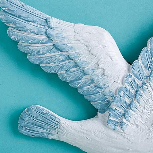 Healifty Lot de 3 figurines nautiques en résine représentant des mouettes - Décoration murale pour la maison, la chambre à coucher, le salon - Nail Gallerys