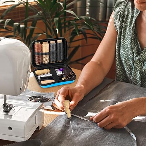 Kit De En Cuir | Alène Et Fil Pour Réparation Du Cuir,Fournitures Polyvalentes pour Maroquinerie, Réparation de Rembourrage, Entretien des Intérieurs Auto et Meubles au - Nail Gallerys