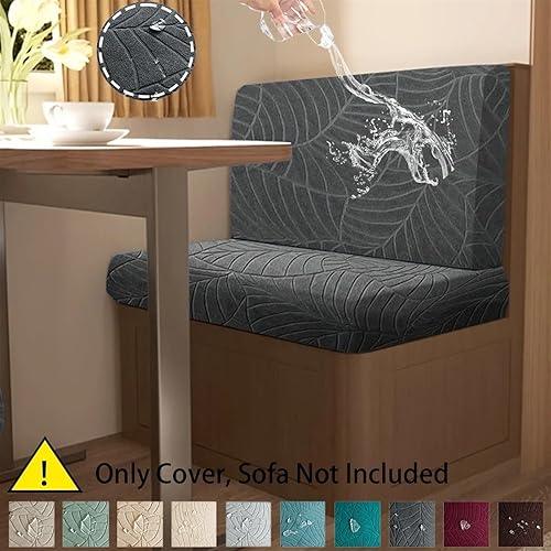 XIUsheUA Lot de 2 Housses de siège de Camping-Car en Jacquard Extensible résistant à l'eau avec Texture de Feuille et élasthanne Doux for Camping-Car pour Camping-Cars, caravanes(Color 7) - Nail Gallerys