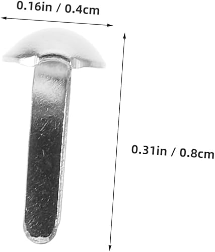 EPIGEIST 100pièces Épingles Fer pour Fabrication De Marionnettes Ombre Et Projets De Scrapbooking Attaches Pratiques pour Éléments Papier Et Réparations Diverses - Nail Gallerys