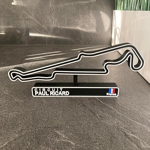 Circuit Castellet, Maquette de Circuit de Course 3D, France, Décoration Automobile - Nail Gallerys