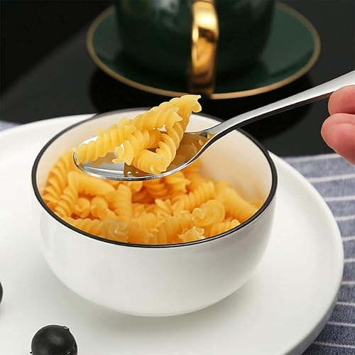 Geieold 12 PièCes Enfants Argenterie en Acier Inoxydable Couverts SûRs pour Enfants Ours Enfant CuillèRe et Fourchette Ensemble Ustensiles pour Tout-Petits - Nail Gallerys