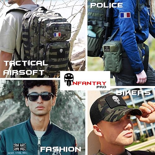 INFANTRYPRO Patch France militaire Ecusson France patch thermocollant ecusson thermocollant qualité patch militaire, Voir en bas pour ecusson scratch - Nail Gallerys