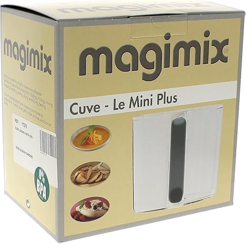 Bol mini plus poignee noire 17276 pour Robot - Nail Gallerys