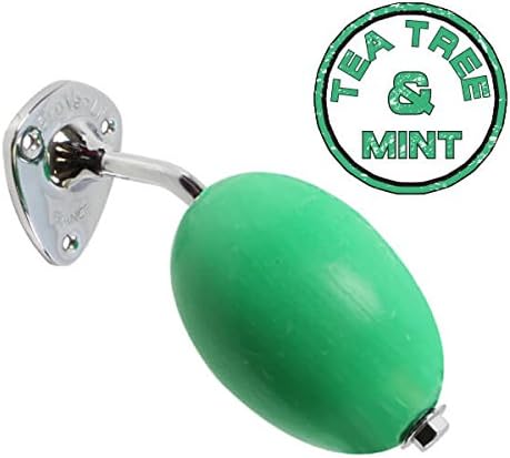 Savon Vert Rotatif Tea Tree and Mint Provendi + Porte-Savon chromé écrou - Nail Gallerys