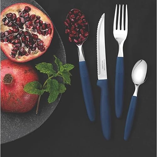 Tramontina Couverture de table avec couvercle en acier inoxydable/polypropylène bleu Ipanema TRAMON - Nail Gallerys