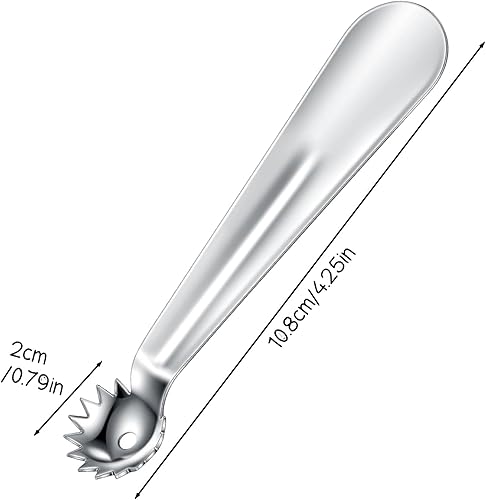 Extracteur de tiges de tomates - Outil pratique, manche ergonomique | Outil dénoyauteur en acier inoxydable, idéal pour enlever le cœur des fraises, parfait outil pour les cuisiniers - Nail Gallerys
