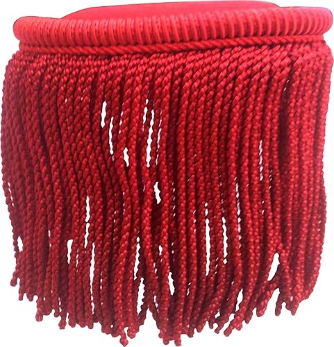 HEUK Soie Rouge Épaulettes avec Trou (Paire) - Nail Gallerys