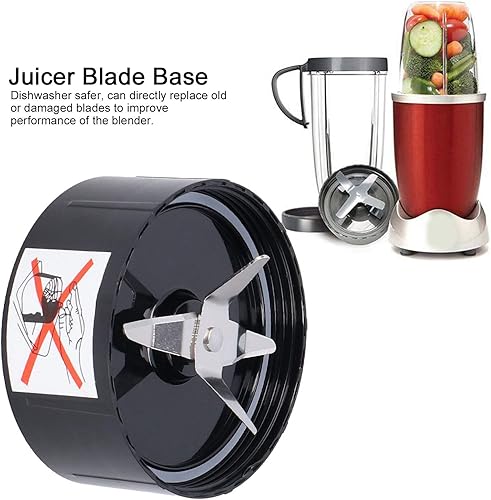 Blender Blade,Cross Blade Blender, 250W Blender Juicer Replacement Parts,Lame de Remplacement Extracteur de jus, Compatibles pour MB1001 Mixeur Magic Bullet - Nail Gallerys