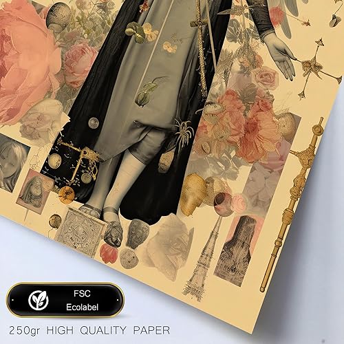 Nacnic Lot de 6 Affiches Marine, bleu, mer, été illustration design pour décorer les murs de la maison. Chambres, bureau A3 et A4 Sans cadre - Nail Gallerys