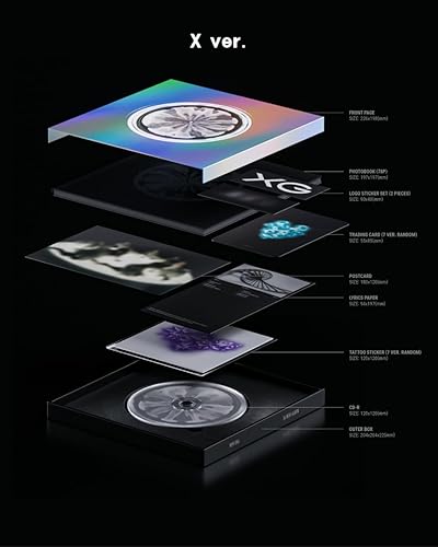 XG - 1st Mini Album NEW DNA + Pre-Order Benefit (Random ver.) - Nail Gallerys