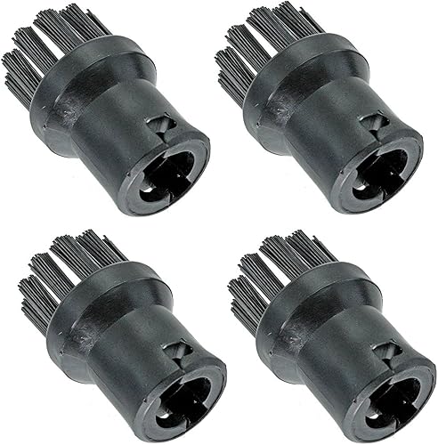 First4spares - Embout Brosse Ronde pour Nettoyeur Vapeur Karcher (Pack de 4) - Nail Gallerys