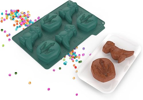 CÉCOA • Moule à gâteau Fusée • Mini Espace • Moule en Silicone Thématique sur l'Espace • 100% Silicone Platinium • Moule en Silicone 100% Alimentaire • Sans BPA - Nail Gallerys