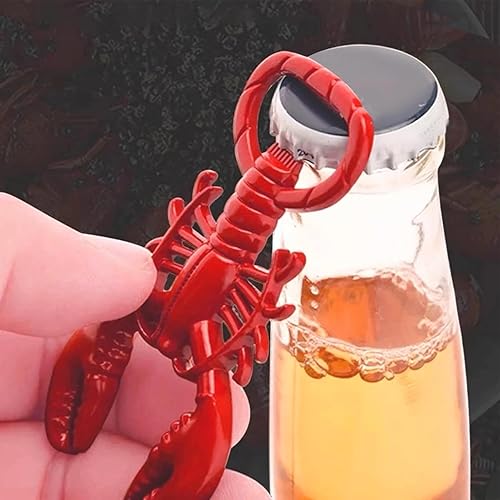 Décapsuleur magnétique | Ouvre-bouteille en forme de homard | Outil pratique décoratif aimant porte-clés réfrigérateur autocollant fonctionnel accessoire de cuisine - Nail Gallerys