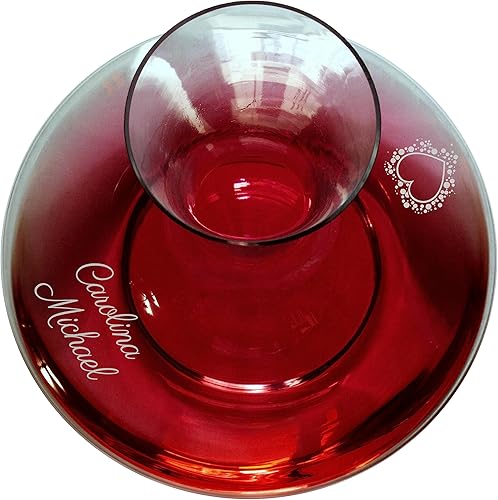 MASTERLASER3.0 Decanter Professionnel Personnalisé - Carafe à vin rouge gravée - Personnalisable avec Nom, Initiales, Date et Caractères Divers, 1,7 L, Meilleure idée cadeau (Carafe seulement) - Nail Gallerys