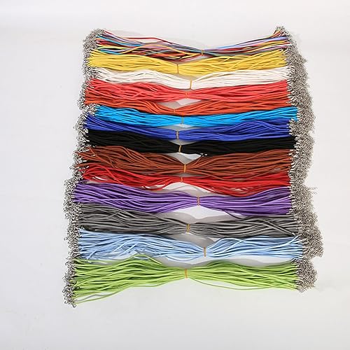 Cordon en daim léger avec fermoir réglable pour la fabrication de bijoux et colliers - Nail Gallerys