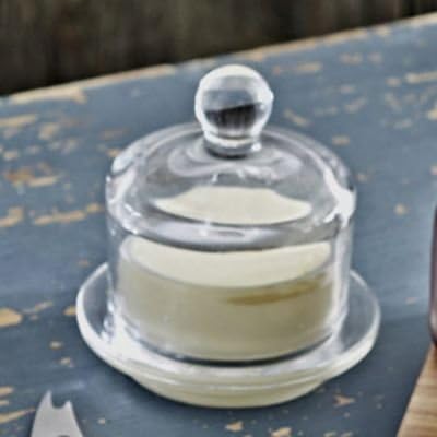 Artesa Mini Glass Serving Cloche Butter Dish by Lakeland - Nail Gallerys