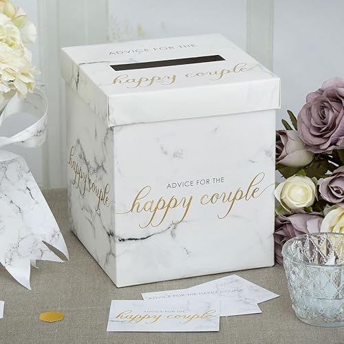 Neviti - Scripted Marble – Boîte aux Lettres pour vœux de Mariage. - Nail Gallerys