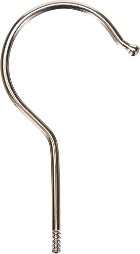 Glorex GmbH-Cintre Crochet, nickel, Gris, 2.8 x 84 mm - Nail Gallerys