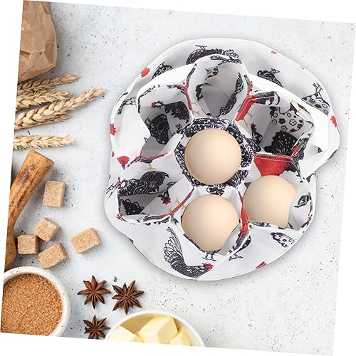 Toyvian Panier de collecte d' paniers corbeille avec panier à œufs à poches porte- pour le rangement pochette de collecte d'œufs de collecte d' Toile - Nail Gallerys