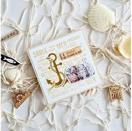 Tampon bois MOTS DE LA MER - Nail Gallerys