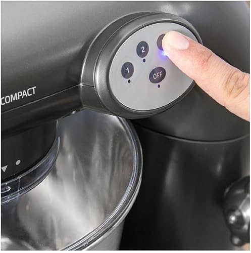 Cecotec Robot Patissier Cecomixer Easy. Mouvement Circulaire, Capacité de 3 L, Bol en Acier, 5 Fonctions, Battre, Mélanger, Monter, Émulsionner, 6 Vitesses, 250 W - Nail Gallerys