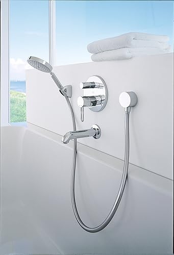 hansgrohe Porter'C. Support mural, chromé, 27521000 - Nail Gallerys
