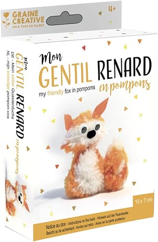 Kit Pompon - Renard - 10 x 7 cm - Nail Gallerys